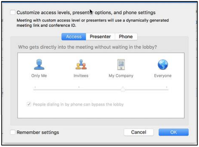 schedule a meeting skype for business mac